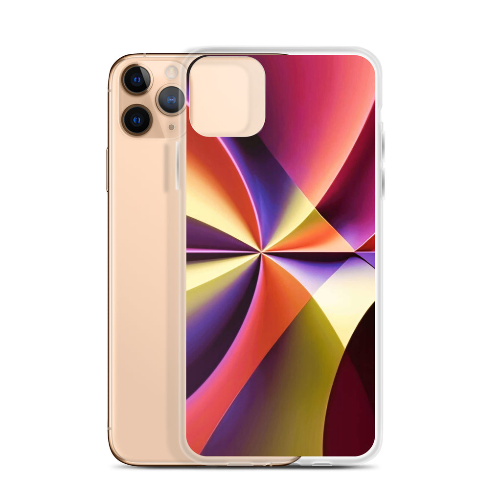 Story of Colour abstract art clear case for iPhone 11 Pro Max – Abstract Aura.