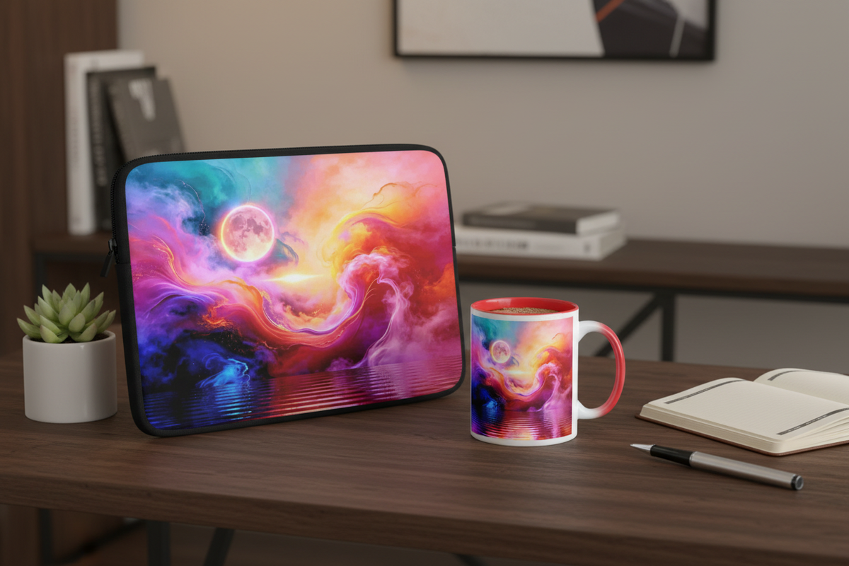 Cosmic Storm Office Bundle Lifestyle.